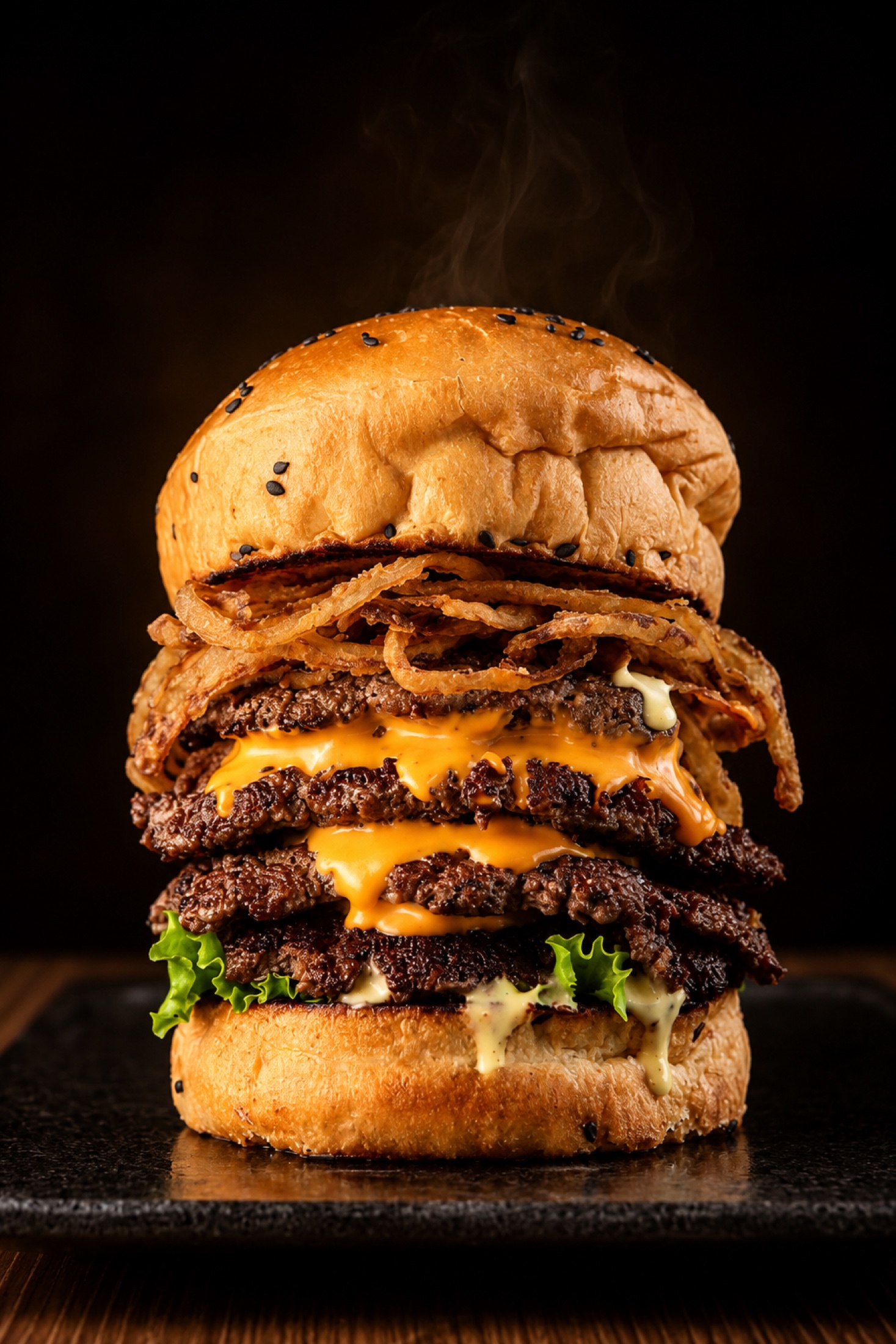 Triple Okla Burger Big Bro